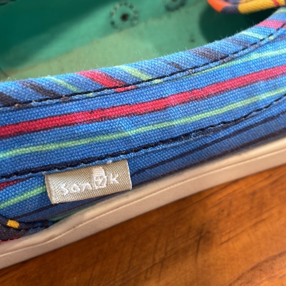 Tropical Print Women’s Sanuk Slip On Shoes size 10 - Picture 5 of 6